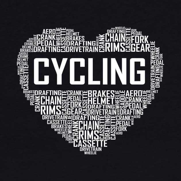 Cycling Heart by LetsBeginDesigns